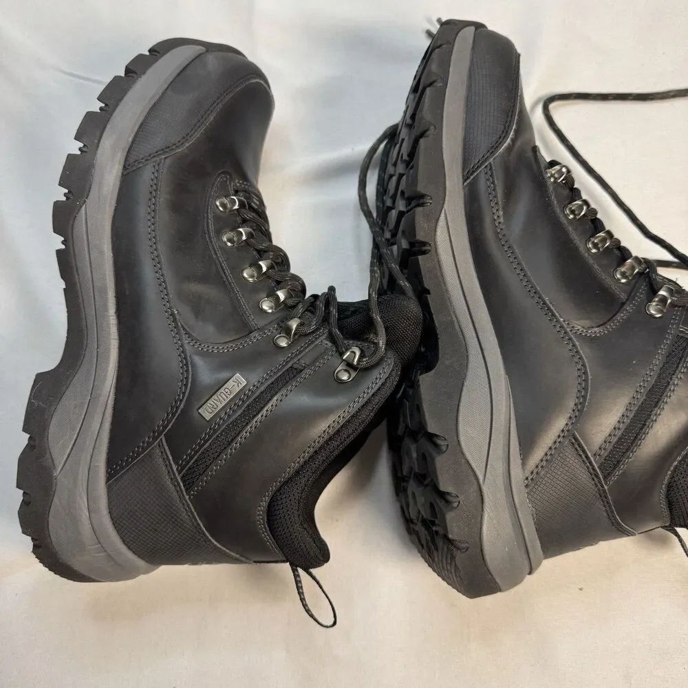 Khombu K Guard Men’s Waterproof Leather Hiking Boots Size 8 Black Casual Active